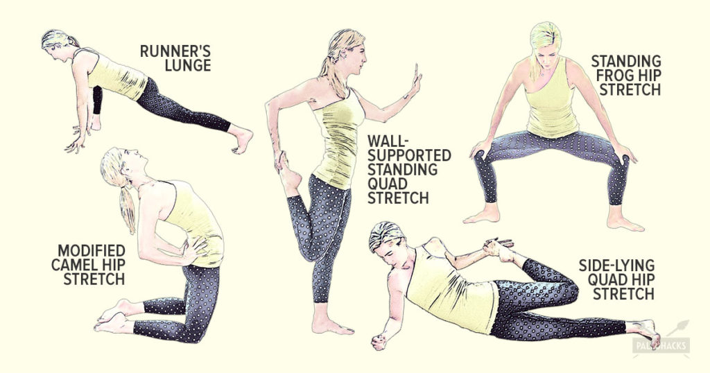 hip flexor stretches