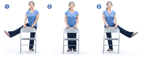 Standing Side Leg Raises
